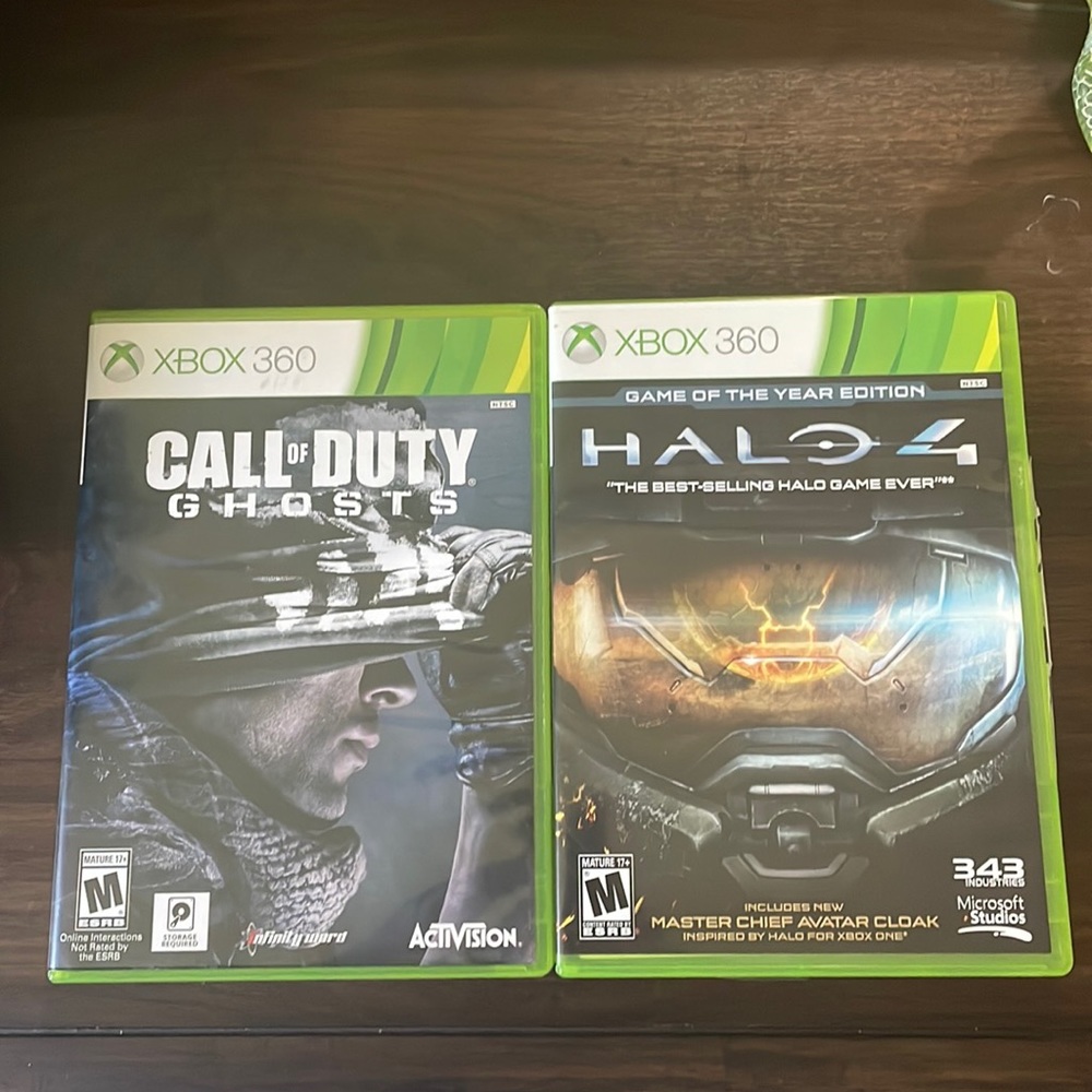 XBOX 360 | Halo 4 & Call of Duty Ghosts